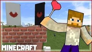 MINECRAFT | Как сделать баннер-сердечко! 1.15.2