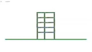 Progressive collapse of RC frame under dynamic loads