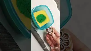 easy block printing tutorial #shorts