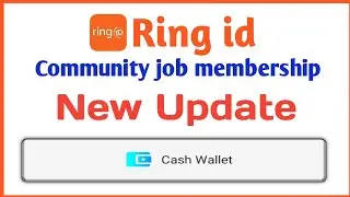 Ring id New update 2021। Community job membership