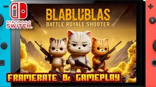 Blablublas Battle Royale Shooter - (Nintendo Switch 1) - Framerate & Gameplay - 4K