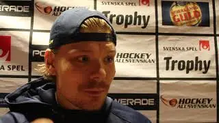 Intervju med Marcus Oskarsson, SSK efter vinsten mot MoDo 4/1-19