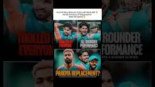 Pandya Replacement Loading? Harshit Rana vs NZ 🔥#shorts