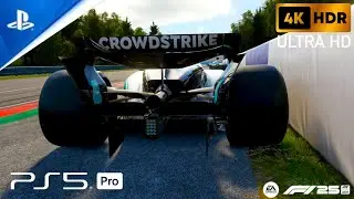 PS5 Pro 4K HDR Andrea Kimi Antonelli qualifying Austrian GP (Reverse) Ultra Immersive F1 25