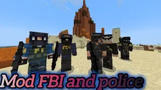 FBI and US Police Mod in Minecraft Bedrock!