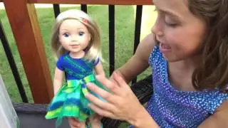 American Girl Wellie Wishers doll review Camille