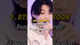 RANKING BTS & TXT IN VOCALS #kpop