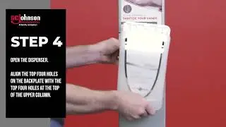 TouchFREE  Ultra&trade; Dispenser Stand Assembly by SC Johnson Professional&reg;