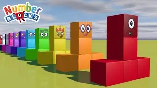Learn to Count 1&ndash;100 with Numberblocks on a Mathlink | Fun Kids Numbers 🔢