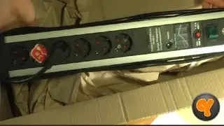 Brennenstuhl Premium Protect Line 60.000A 6-fach Steckdosenleiste mit &Uuml;berspannungsschutz