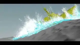 Houdini Tsunami Ship Foam Engineering Share hip