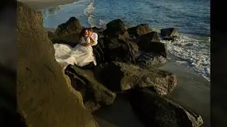 Beach Wedding Portraits Behind the Scenes
