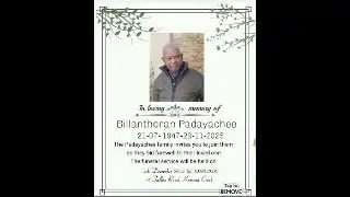 In Loving Memory of Billantheran Padayachee