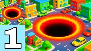 Tiles in Hole: Black Hole Gameplay Walkthrough Part 99 % 🥸 (Android, iOS)