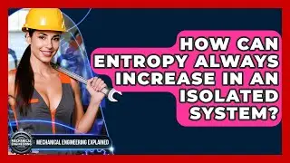 How Can Entropy Always Increase In An Isolated System? - Mechanical Engineering Explained