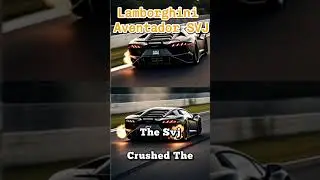 The V12 Monster Lambo - Aventador SVJ #AventadorSVJ #Lamborghini  #hypercar  #ythorts #shorts