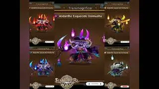 NEW TRANSMOGS!!! ALL ANDARILHO ESQUECIDO ONIMUSHA!!! - Summoners War: Sky Arena