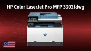 Printer HP Color LaserJet Pro MFP 3302fdwg | TEST | English