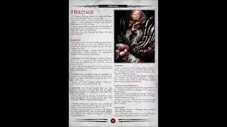 Character Creation   Heritage Intro #ttrpg #rpg  #rpggames #nerd #nerdlife #indiegame #fantasy