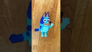Play Dough BLUEY #bluey #playdoh #sensory