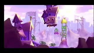 Angry Birds Under Pigstruction: Level 42