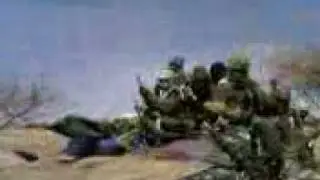 13.3gp Force de l'UFDD de Mahamat Nouri en N'Djamena Tchad en Fevrier 2008