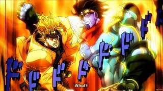 Jotaro Breaks Dio's Skull (UPSCALED 4K)
