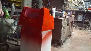 rattle can paint spraying