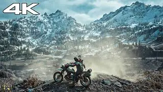 DAYS GONE Gameplay 4K OPEN WORLD SNOW Free Roam
