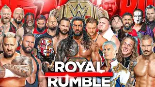 Матч «Королевская битва» в WWE 2K25 — на кону титул абсолютного чемпиона.