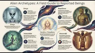 GREYS, NORDICS, AND REPTILIANS: A Complete Taxonomy of Alleged Alien Species and Their Agendas