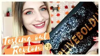 TESTING OUT NEW REVLON MAKEUP PRODUCTS | #LIVEBOLDLY & ANNOUNCED YT GIVEAWAY | KezziesCorner