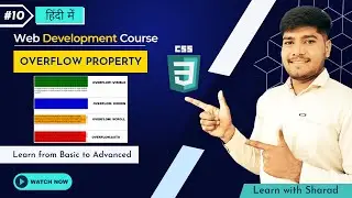 CSS Overflow Property in Hindi | CSS3 Tutorial in Hindi | Web Development Course | TechLoji