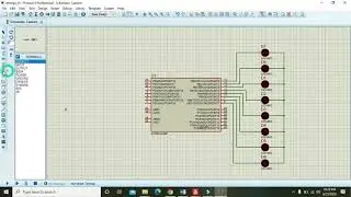 How to blink LEDs with atmega 328 in proteus | simulation for LEDs blink with atmega328 in proteus