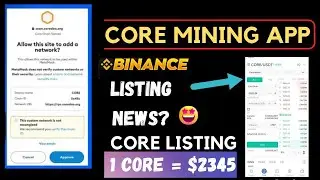 core mining Satoshi Mainnet Live🥰| Core Coin Free Airdrop Locked & Withdrawal || Satoshi Btc Mining