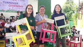Little Seats Project 2025: Recycled Chairs and Tables Turnover to Bukidnon Schools