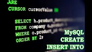 MySQL  Create DB AND TBL (BISAYA)