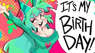VANNAMELON'S DRUNK BDAY STREAM! REACTING TO YOUR BDAY WISHES! 🎉