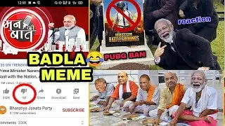 PUBG BAN IN INDIA | NARENDRA MODI JI REACTION 😎 | PUBG BAN MEMES | WHATSAPP STATUS | PUBG BAN NEWS