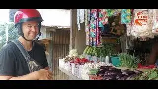 Everyday routine, simple living of American in the Philippines