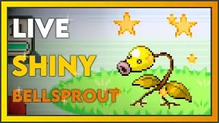 [LIVE] Shiny Bellsprout after 2,357 REs in LeafGreen (DTQ #2)