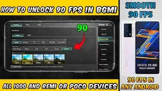 HOW DO YOU UNLOCK 90 FPS IN BGMI 3.3 UPDATE🔥 IQOO Z3,Z5,Z6, ALL PHONE ENABLE REAL 90FPS SHADAN GAMER