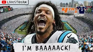 CAM NEWTON BACK AT THE BANK: PANTHERS WILDCARD PLAYOFF PREGAME SHOW | LIVE!