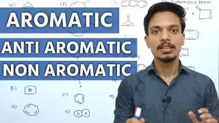 How to identify Aromatic, Anti Aromatic, Non Aromatic Compounds ??