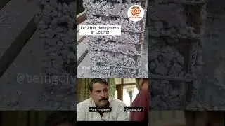 Honeycomb Is Very dangerous for structure- #shortsfeed #civilshort #honeycomb