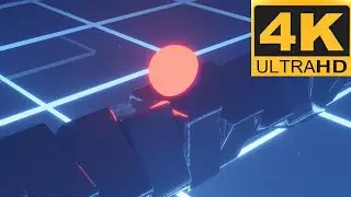 Sph&egrave;re N&eacute;on Sci-Fi 🌌 Cycle Lumineux avec Wireframe VJ Loop Animation 4K (Sans Son) ✨