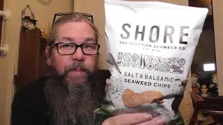 Чипсы из морских водорослей с солью и бальзамическим уксусом от Shore, The Scottish Seaweed Co.