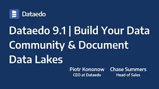Dataedo 9.1 | Build Your Data Community & Document Data Lakes
