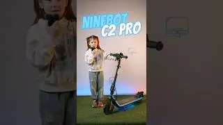 ДЕТИ СХОДЯТ С УМА ПО ЭТОМУ САМОКАТУ!😳 #дети #самокат #Ninebot C2 Pro