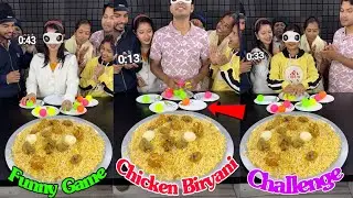 Chicken Biryani Win Colour Ball Matching Funny Challenge